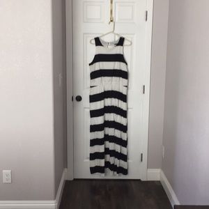 Missing xxl striped maxi dress